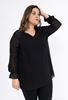Picture of CURVY GIRL LACE AND CHIFFON TOP